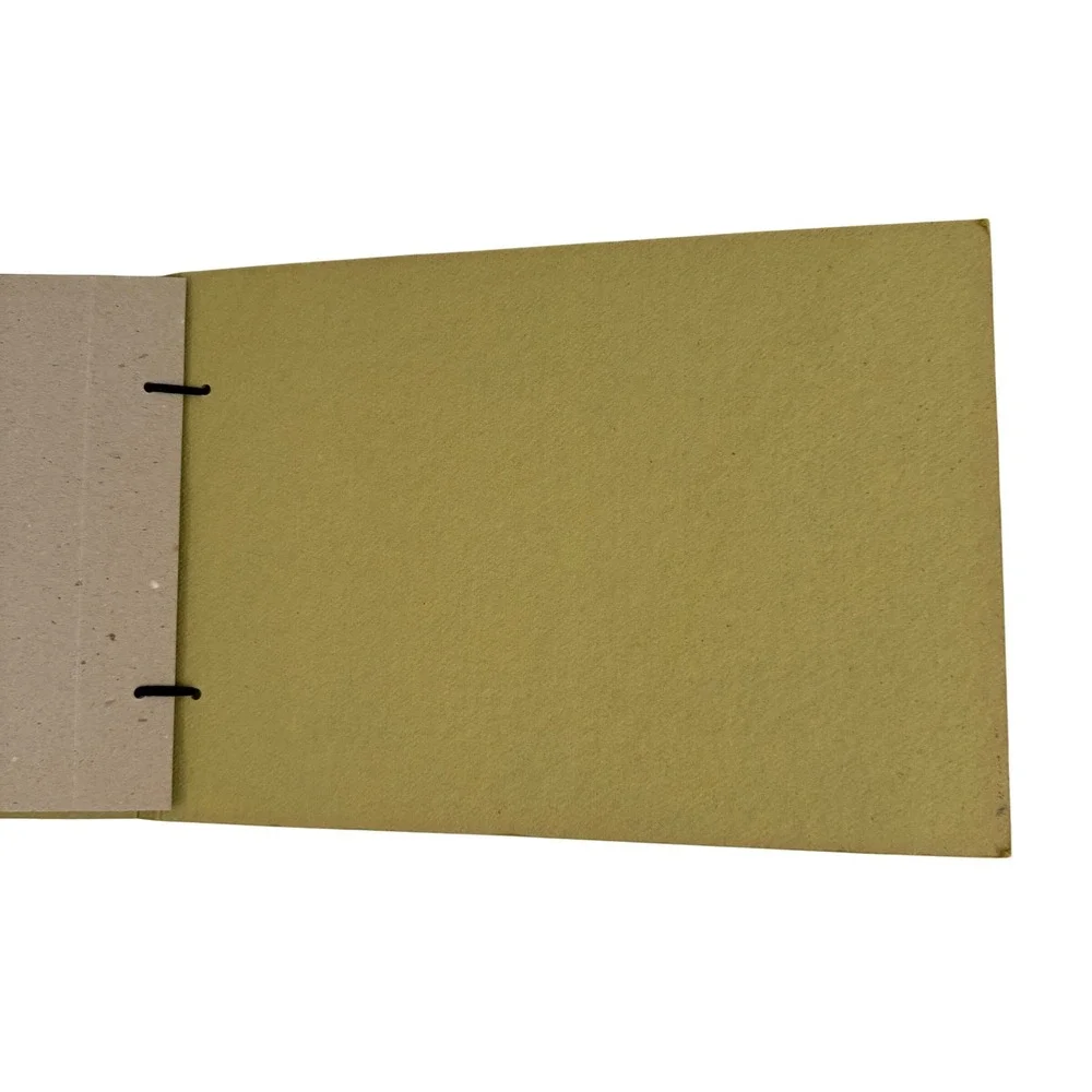 VTG Felice Botta Firenze Italy Handmade Cat Photo Album Scrapbook‎ Paper Journal
